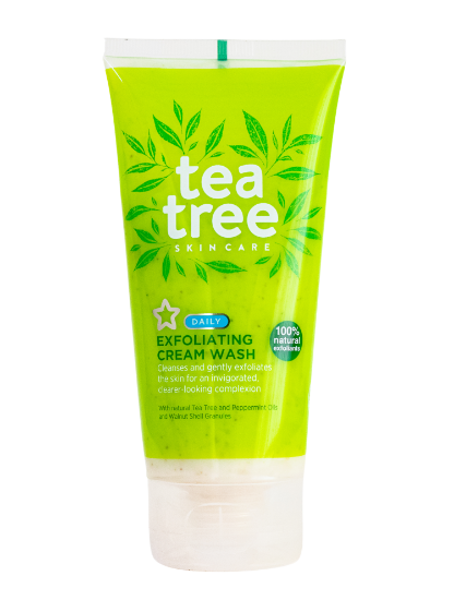Picture of Superdrug Tea Tree Exfoliating Cream Wash