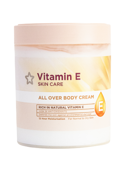 Picture of Superdrug Vitamin E All Over Body Cream 475ml