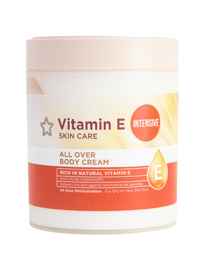 Picture of Superdrug Vitamin E Intensive All Over Body Cream 475ml