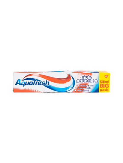Picture of Aquafresh Triple Protection Fluoride Toothpaste 125ml