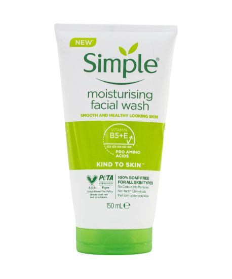 Picture of Simple Moisturising Facial Wash 150ml