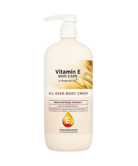 Picture of Superdrug Vitamin E All Over Body Cream 1l