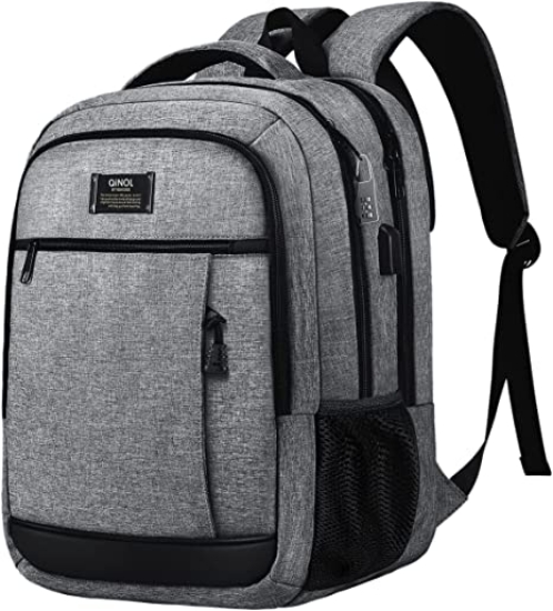 Picture of QiNOL Travel Laptop Backpack (Grey)